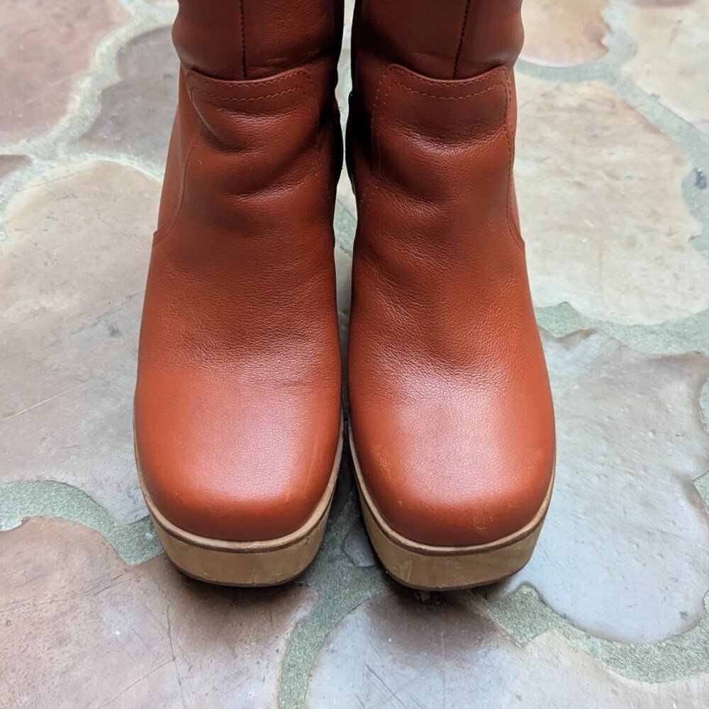 Charlotte Stone Paz Boots — Size 8 ✨ Cult Favorite Platform